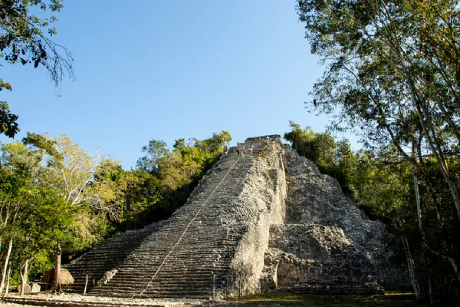 Coba Village Maya